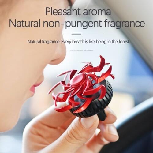 NEW Spider Car Fragrance Bidirectional Rotation Car Perfume Diffuser Car Air Freshener Smell flavoring Car Interior Accessories