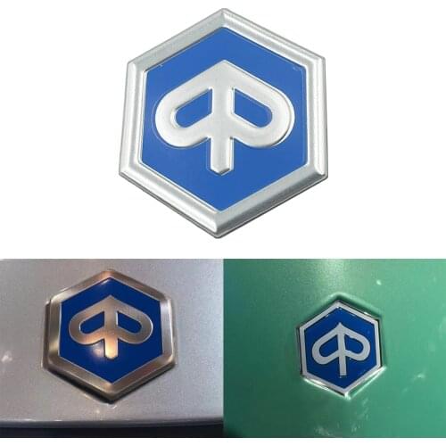 Original Chrome Piaggio Badge 3d Stickers Decal Windscreen Cover Emblem For Piaggio Vespa Gts 300 125 Mp3 Zip Beverly Liberty
