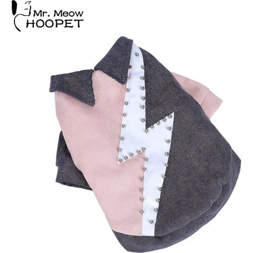 Hoopet Dog Autumn Winter Clothes Cat Costume Dog Coat Clothes for Small Medium Dogs Puppy Dress