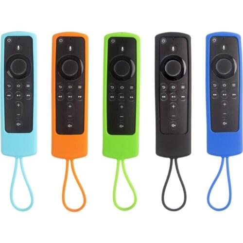 Protective Remote Case Shockproof Silicone Universal Remote Controller Cover Compatible with Amazon Fire TV 95AF