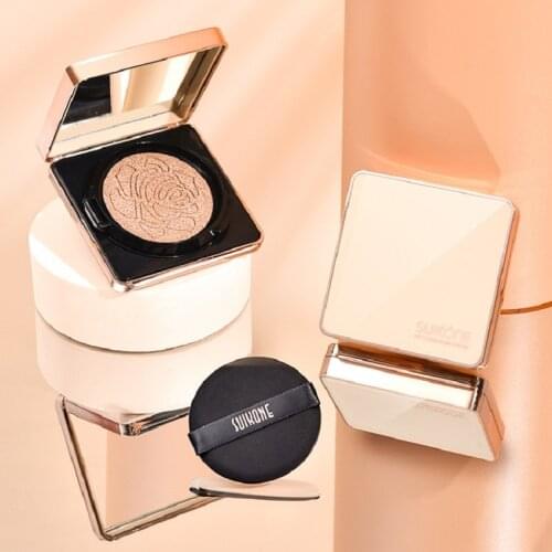 Air Cushion Liquid Foundation Makeup Moisturizing Full Coverage Concealer Oil-control Easy To Wear BB Cream Beauty Cosmetics