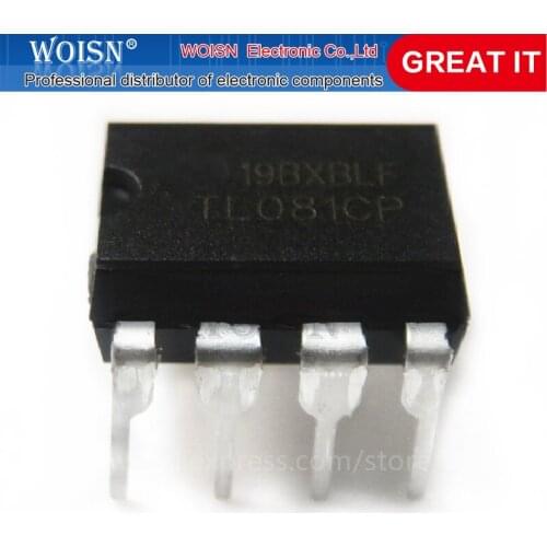 10PCS TL081CP DIP8 TL081C TL081 DIP new original In Stock