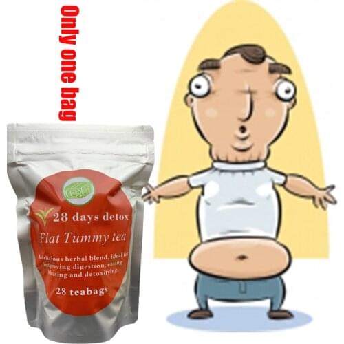 100% Pure Natural Detox Tea 28days Bags Colon Cleanse Fat Burn Weight Loss Tea Man Women Tea Belly Slimming Tea Anti Cellulite