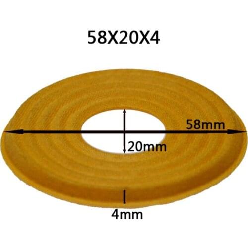 2pcs 58*20*4 72*25.5*3 75*19*5 75*23*5 High feet Speaker damper elastic wave