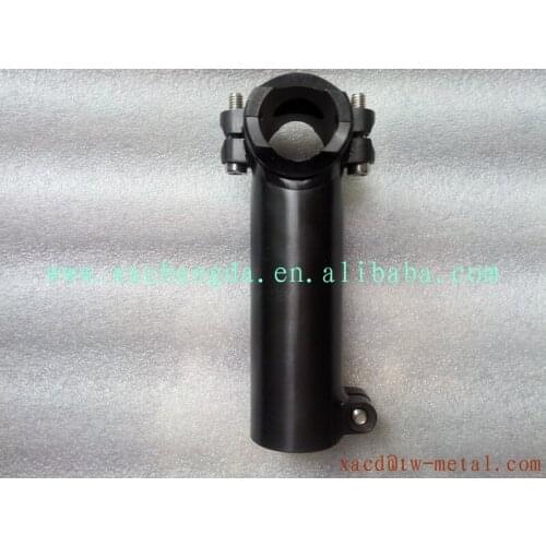 Black Anodized Titanium bike seat post 34.9 customized