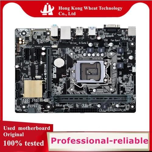 For ASUS H110M-F Motherboard Socket LGA 1151 DDR4 M.2 SATA3 For Intel H110 Original Desktop Used Mainboard
