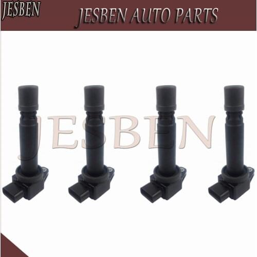 4PCS 099700-0890 8687939 Ignition Coil Fit For VOLVO S80 2 mk2 XC90 mk1 4.4L V8 2005-2012 B8444S 232KW NO# 0997000890 UF574