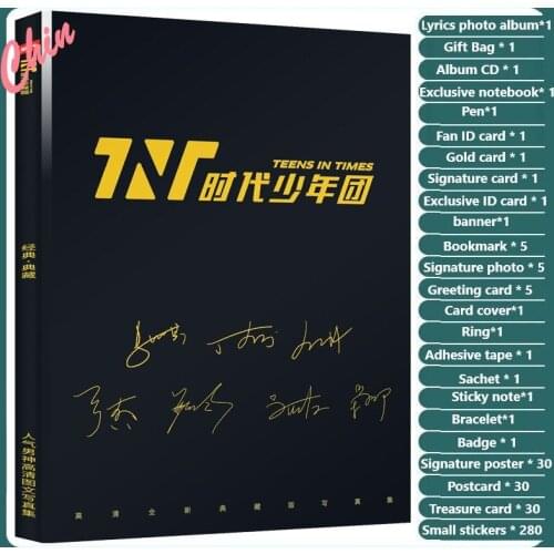 Teens In Times TNT Group Photobook Set Shi Dai Shao Nian Tuan Song Yaxuan Ma Jiaqi Album CD Poster Bookmark Sticker Key-chain