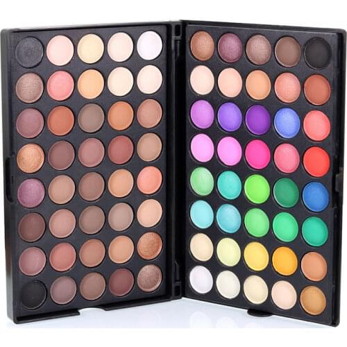 New 80 Colors Shimmer Matte Eye Shadow Makeup Palette Fashion Natural Make Up Cosmetics Suit Light Eyeshadow SCI88