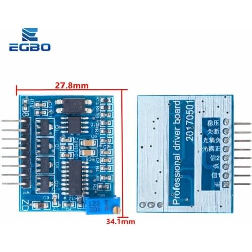 EGBO SG3525 LM358 Inverter Driver Board 12V-24V Mixer Preamp Drive Module Frequency Adjustable 1A