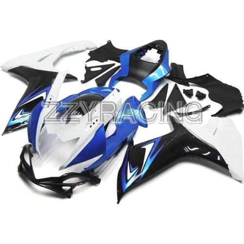 Full Motorcycle Fairings Kit for Suzuki GSXR600 GSXR750 K11 2011 2012 2013 2014 2015 2016 ABS Plastic Body Work Black White Blue