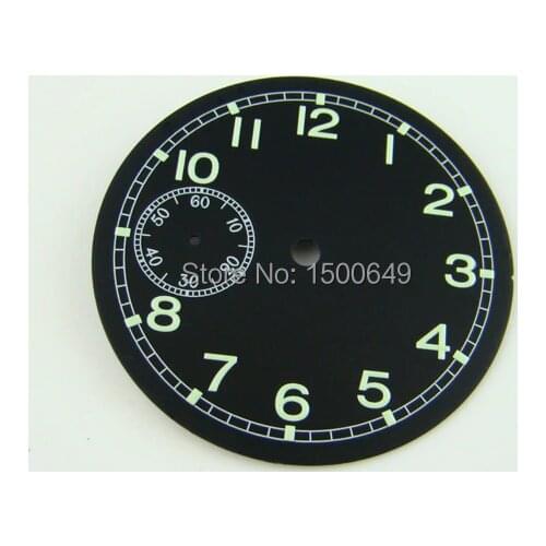 38.9mm Luminous dial fit eta 6497 st36 movement mens watch P43