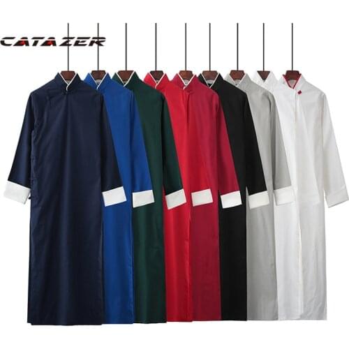 Martial Arts Uniform Custom Tailor Thick Cotton IP Man Kung Fu Robe Tai Chi Uniform Wing Chun Suit Shaolin Wudang Clothes