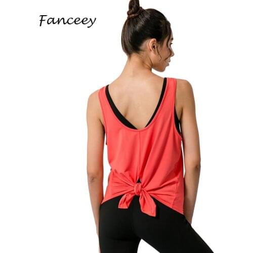 Female Sport Top Women Workout Tops Mesh Racerback Tank Yoga Shirts Gym Clothes Sport Sleeveless Vest Singlet Training