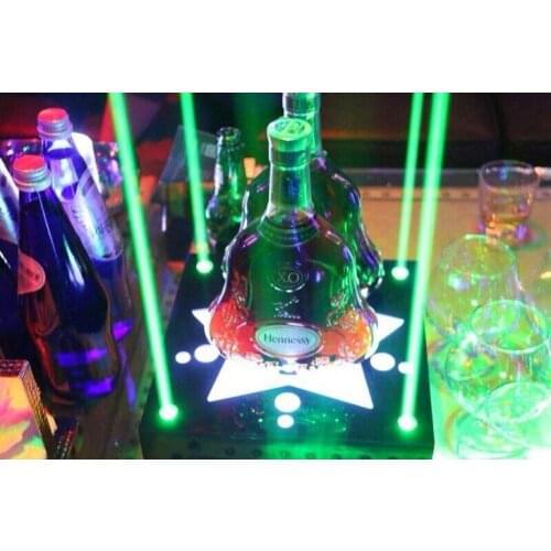 Bar/Night Club high power Green laser wine rack/laser wine holder base/Green laser beer holder Bar light