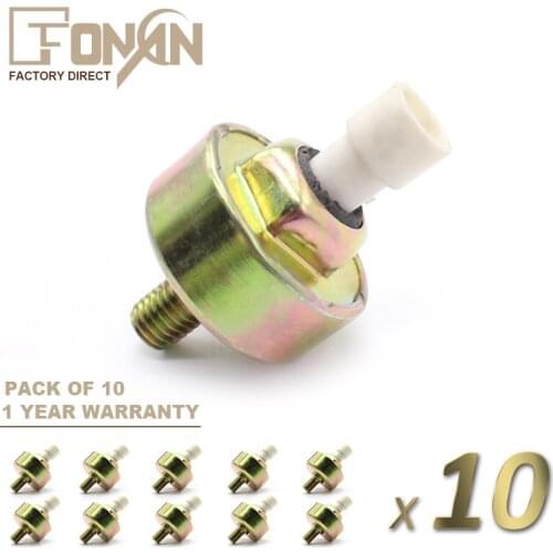 X10 Ignition Knock Detonation Sensor For GM Century Impala Malibu Cutlass Grand Prix Am 10456238 2134457 AS10013 213-307