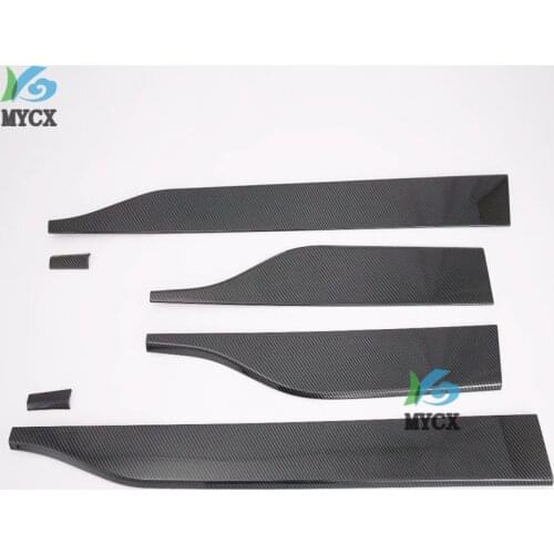 For Toyota RAV 4 RAV4 XA50 2019 2020 ABS Car Accessories Exterior Side Door Panel Body Molding Decoration Cover Trim 6pcs