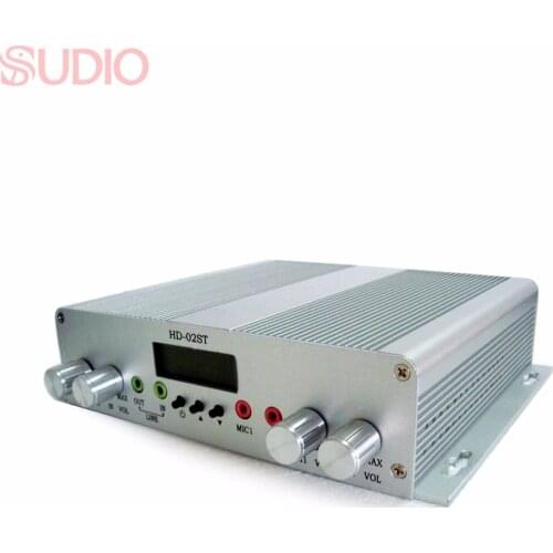 15W FM radio transmitter stereo PLL broadcast transmitter for radio sation 88MHz-108MHz, 2 MIC Input ,2 Radio input ,whosesales