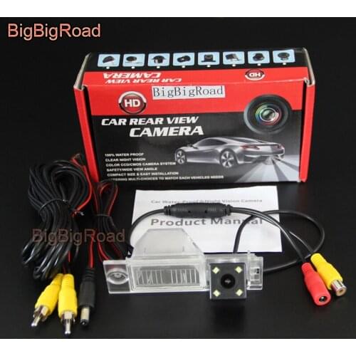 BigBigRoad Car Rear View Backup Camera CCD Night Vision Waterproof For Hyundai New Tucson IX35 IX 35 2015 2016 2017 2018