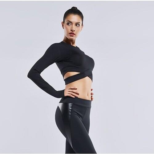 2021 New Blue Black Rose Sports Tops Gym Women Fitness T Shirt Woman Long Sleeve Yoga Top Mesh Womens Gym Tops Sport Wear Women
