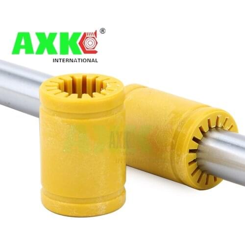 10pcs 3D Printer Solid Polymer LM10UU Bearing - 10mm shaft RJMP-01-10 R Solid Plastic Bearing 10 mm ID