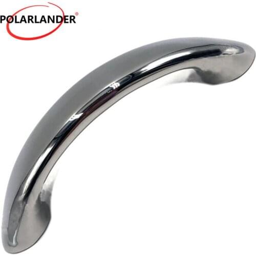 Hatch Grab Handle Hand Marine 6-1/2" Oval Base Stainless Steel Boat Door Rail