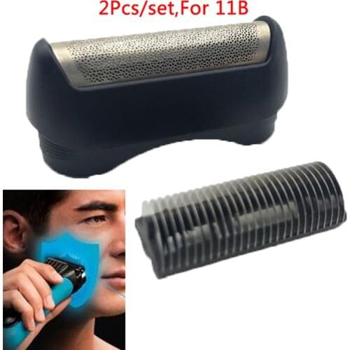 Shaver Head Foil & Cutter Replacement For Braun 11B Series 110 120 130 140 150 Electric Shaving Head Shaving Mesh Grid Screen
