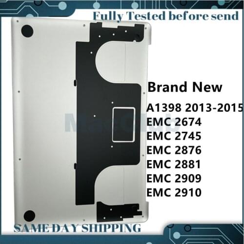 Brand New for Macbook Pro Retina 15" A1398 2013 2014 2015 emc 2674 2745 2876 2881 2909 2910 bottom case Lower Case Cover