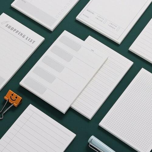 50 Sheets Sticky Notes Notepad Memo Pad To Do List Check List Shopping List message Index School Office Supplies Stationery