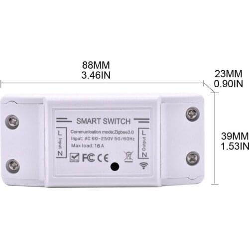 Zigbee 3.0 Smart Light Switches Module Smart Home Automation Modules Remote APP Control Works with Alexa Google-home 85AC