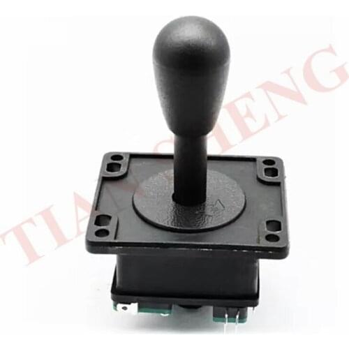 2Pcs High Quality Arcade Jamma Competition Game Black Happ American Style Joystick with Microswitches 4Way/8Way Game controller