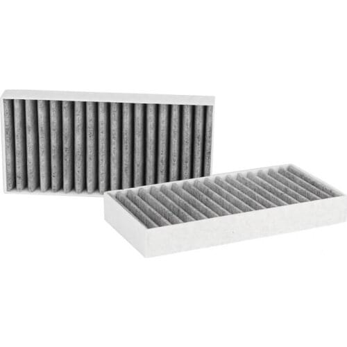 2PCS Car Cabin Air Filter 55111302AA 68233626AA for Jeep Wrangler 3.6L 2.8 3.8 3.6 V6 Cabin Air Filter Pollen Air Filter