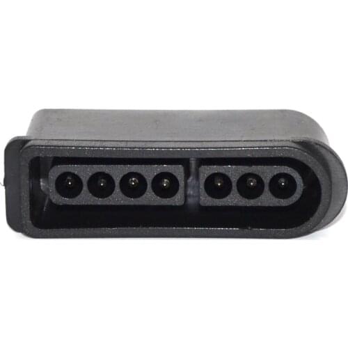 50PCS a lot High quality 7 Pin 180 degree female connector Socket Slot for SNES Game Console controller