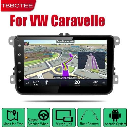 TBBCTEE Android 2 Din Auto Radio For Volkswagen VW Caravelle 2010~2015 Car Multimedia Player GPS Navigation System Radio Stereo
