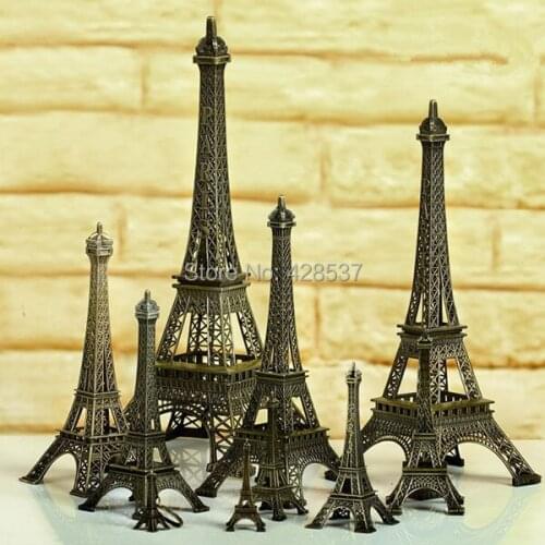 European Creative Gifts Romantic Paris Eiffel Tower Desk Ornaments Artwork Home Decoration Souvenirs Crafts Jewelry Accessories