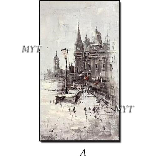 Pure handmade indoor art decor hanging abstract oil painting On Canvas hand-painted wall artwork boat home decor no framed