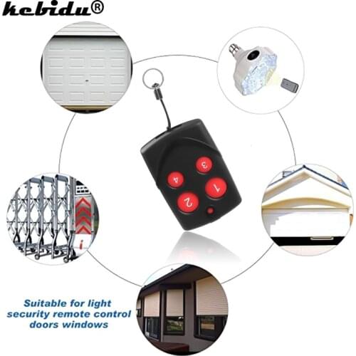 Kebidu 433MHz 315MHz 868MHz RF Remote Controller Automatical Wireless Cloning Duplicator Remote Control Fixed Code Learning Copy