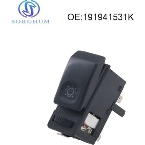 Headlight Switch Control Dash Button For Volkswagen VW Golf Jetta Mk2 1985-1992 191941531K