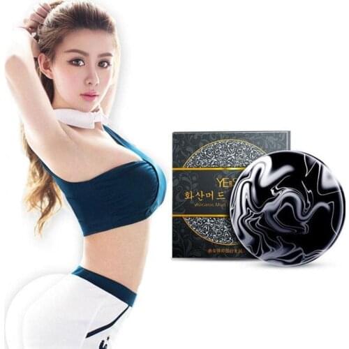 1 Set Volcanic Clay Coffee Soap Bar +5pcs Slimming Patches Bar Skin Whitening Body Clear Volcanic Clay Coffee Slimming Soap