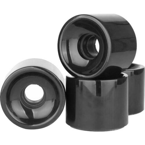 4Pcs 65X50mm Roller Skateboard Wheels Replacement High Performance Longboard Mini Cruiser PU Wheels ABEC-9 Bearing Wrap