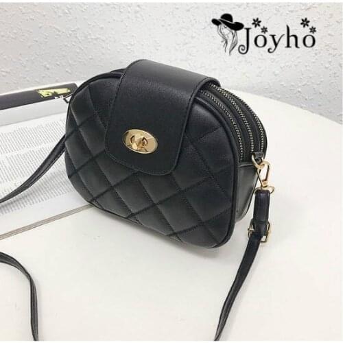 JOYHO Hot Fashion Crossbody Bags for Women 2019 High Capacity 3 Layer Shoulder Bag Handbag PU Leather Women Messenger Bags