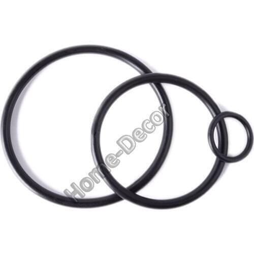 10 PCS Oil Resistant 8.6mm (Wire Diameter) Butyronitrile O-Ring Rubber Sealing Ring O.D 50-285mm for Oil sealing , Waterproof