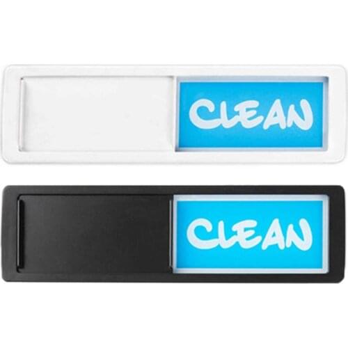 Cleaning Tips Sign Hotel Magnetic Signs Dishwasher Magnet Clean Dirty Sign Discount