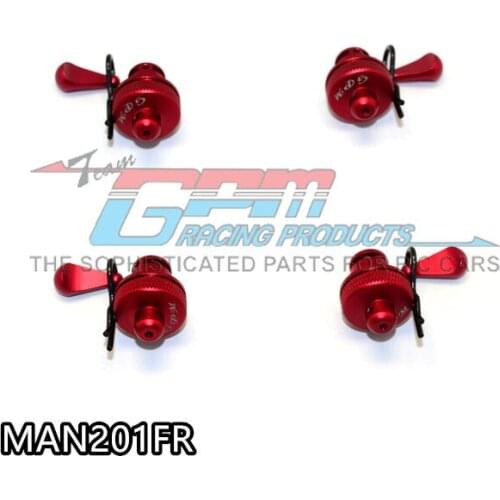 ARRMA 1/8 NERO 6S aluminum alloy front and rear magnet shell pillars