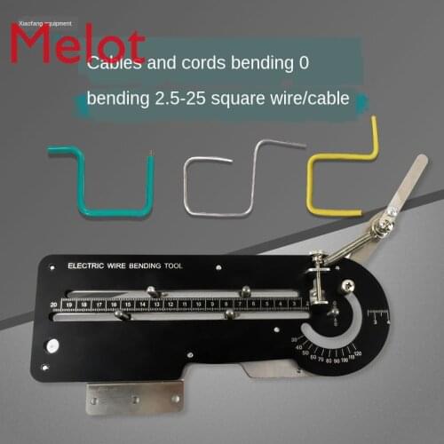 Manual cable bending machine harness copper wire folding wire distribution cabinet toolbox kit hot sale