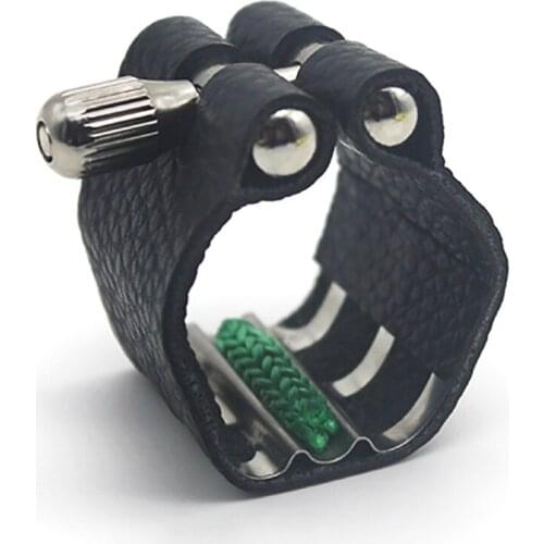 Soprano Sax Saxophone Mouthpiece Ligature Fixed Soft Card For Saxophone Clarinet Mouthpiece Reed Durable And Non-Fading