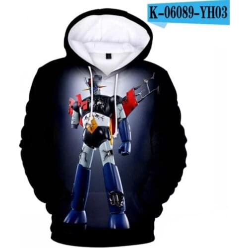 Anime Mazinger Z Mens Hoodie Soul eater Hoody Kids Sweatshirt Anime hoodie soul eater 3D Printing Men/women Clothes