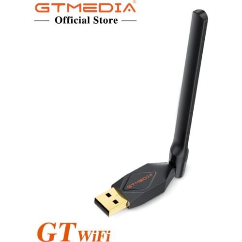 GTMEDIA USB Wifi Antenna USB Wi Fi Adapter Wi-fi Adapter Ethernet Wifi Dongle Free Driver For PC Desktop laptop Set Top TV Box