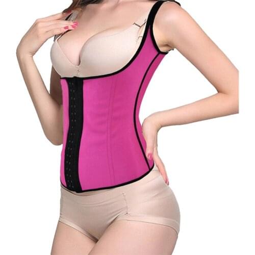 Women Shaper Tops Sport Sweat Vest Waist Trainer Women Body Shaper Slim Trimmer Corset Workout Push Up Trainer Tops