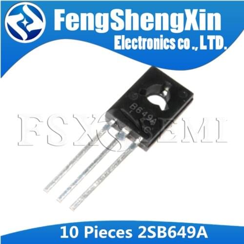 10pcs/lot NEW 2SB649A B649A TO-126 PNP Power transistor
